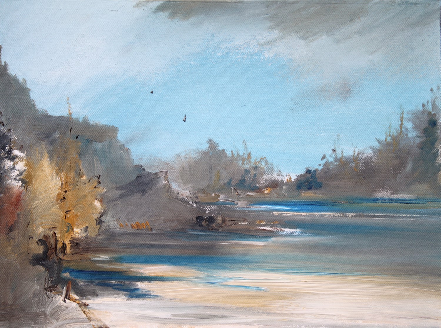 'A Little Inlet' by artist Rosanne Barr